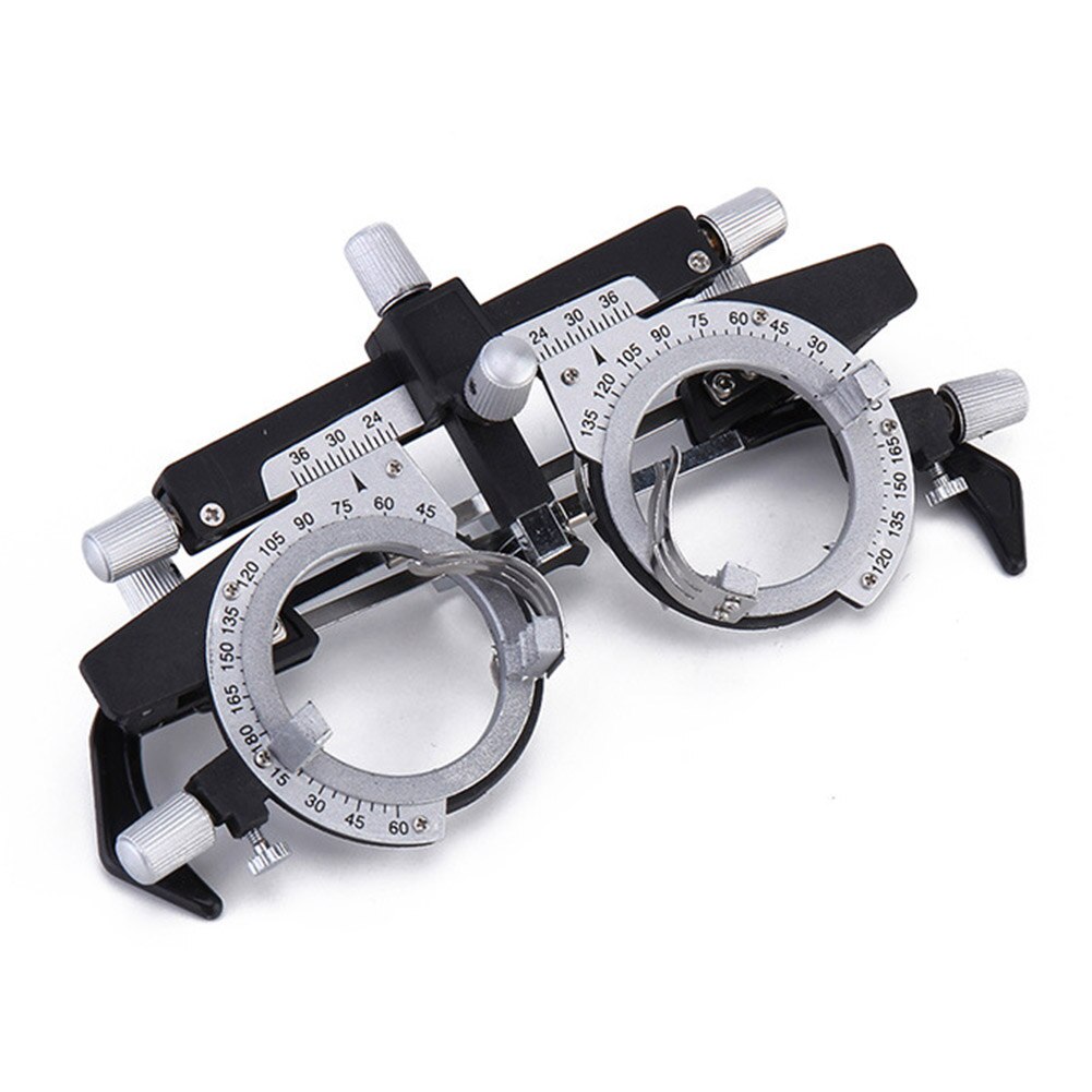 Multifunctional Adjustable Universal Ultra Optical Titanium Eye Test Ergonomic Trial Lens Frame PD Optometry Tools