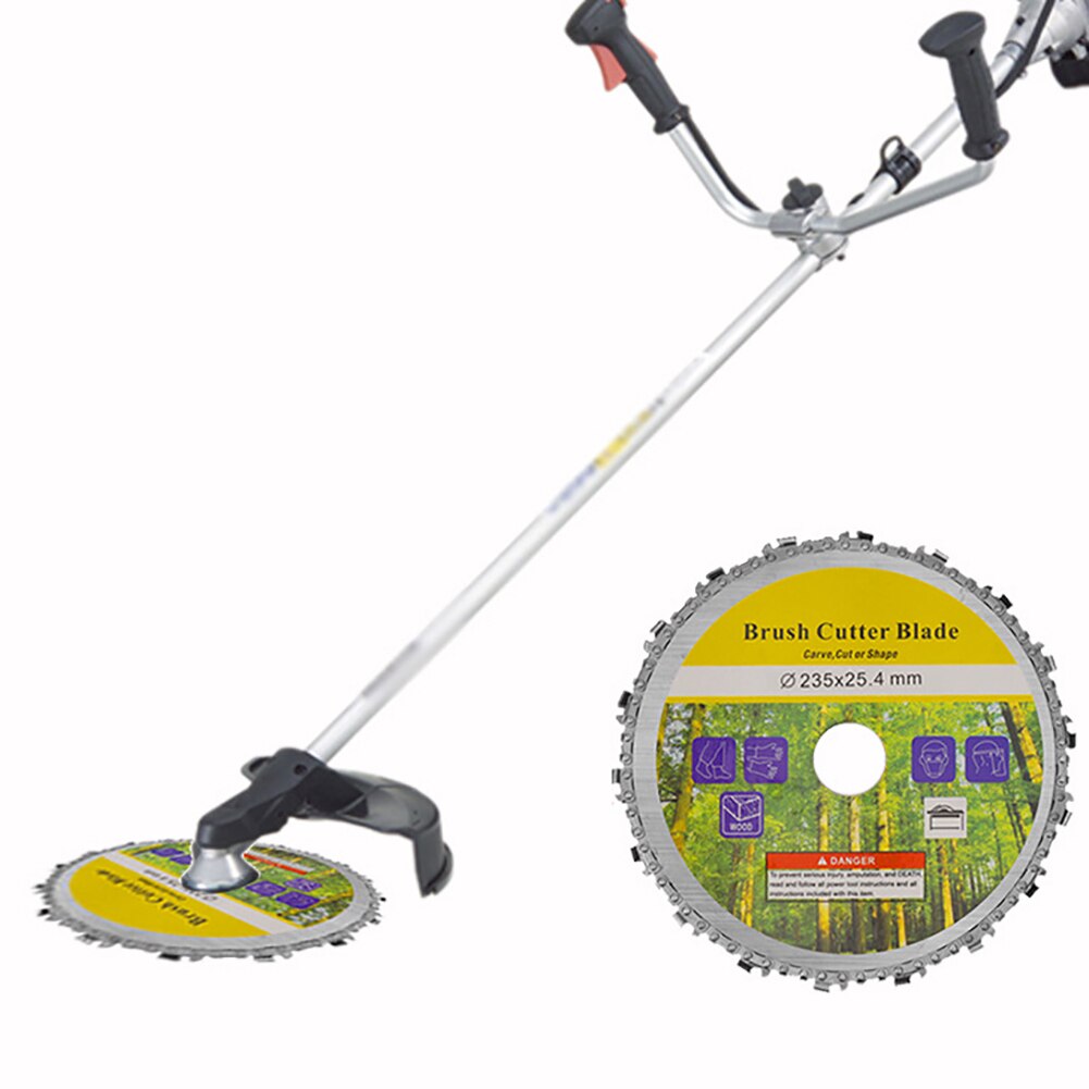 7/9 pouces meuleuse scies à chaîne disque bois chaîne plaque outil multi-fonctionnel sculpture sur bois disque Angle outil de meulage