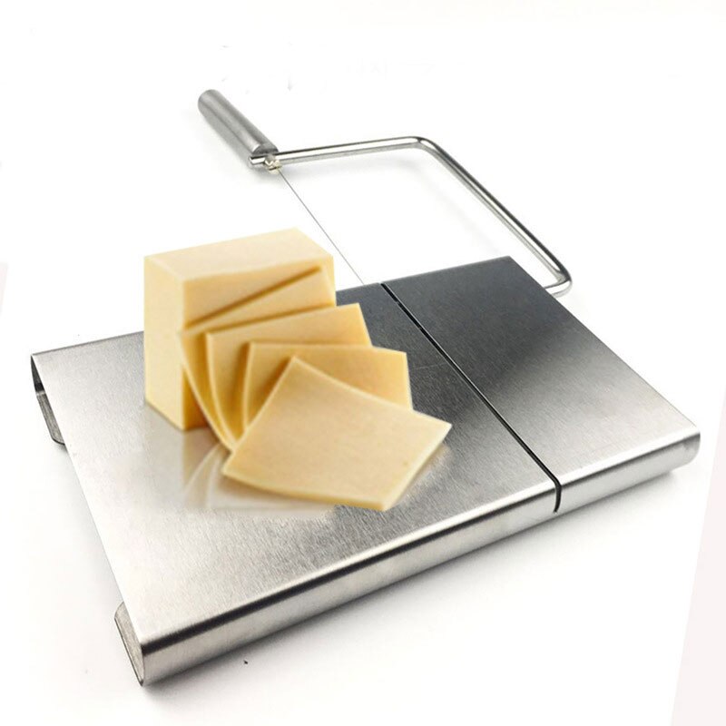 Käse Schneidemaschine Edelstahl Draht Küche Käse Lebensmittel Schneidemaschine Käse Schneiden Servierbrett TE889