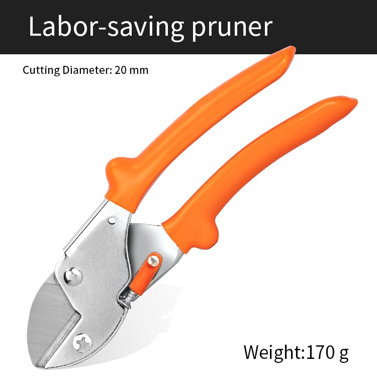 Pruning Shears Branches Cutter Sk5 Steel High Hardness Shear with Arc Handle Garden Trees Floral Pruning Scissors Garden Tools: 04