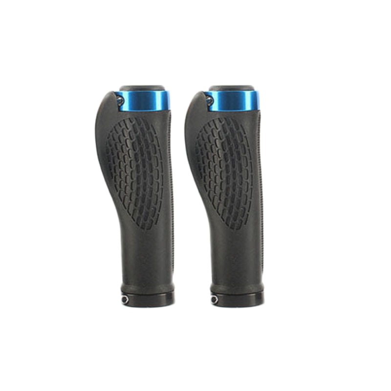 Ergon bar ende håndtag greb cykel mountainbike mtb ergonomisk 1 par: Blå