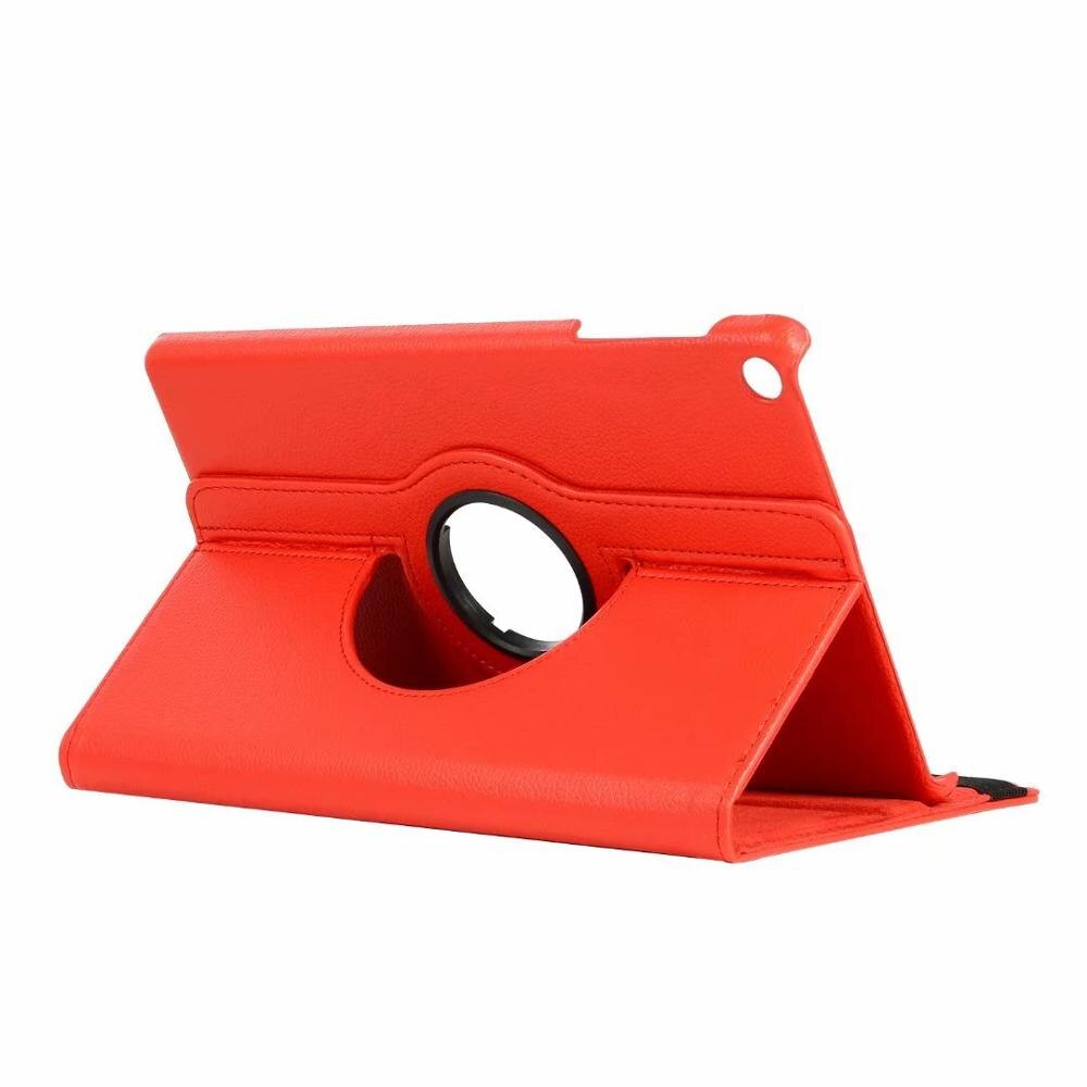 360 Rotating Case for Samsung Galaxy Tab A 10.1 T510 T515 Stand PU Leather Cover for SM-T510 SM-T515 10.1inch case+film+pen