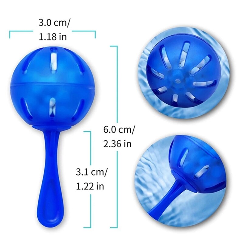 Humidifier Tank Cleaner Cartridges Demineralization Cleaning Balls Prevents Hard Water Build-Up Removes Odor CNIM