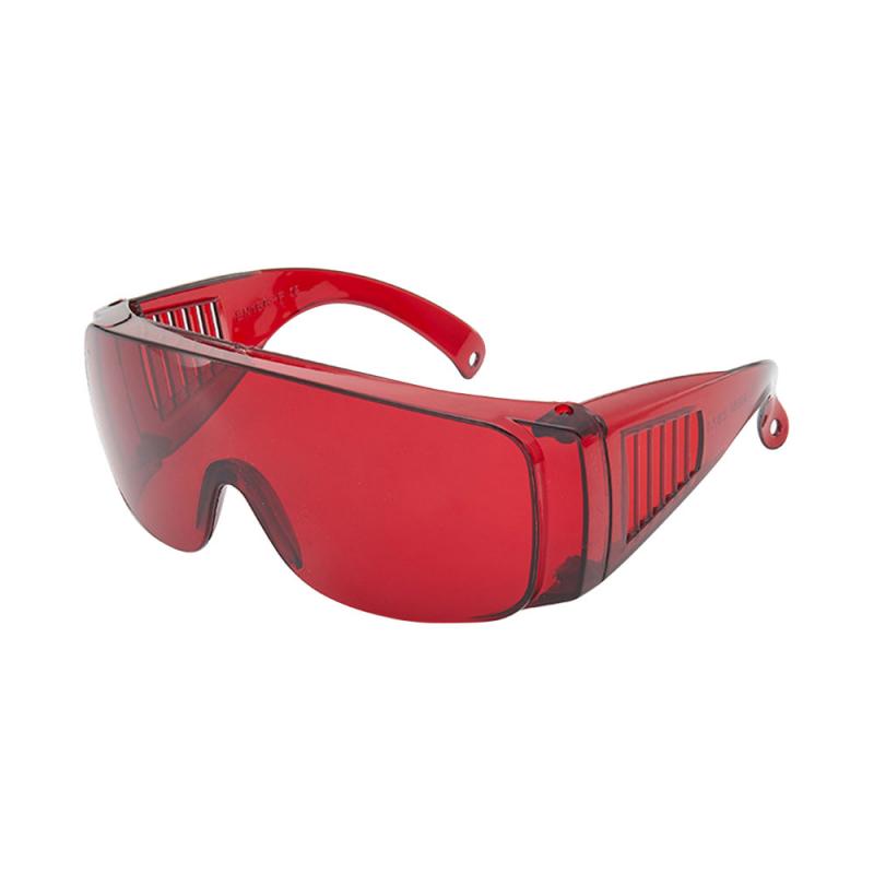 Bunte Schutzbrille Schutz Auge Komplett Geschlossenen Linse Brille Breite Vision Anti-Nebel Spritzen Brille Motorrad Zubehör: rot