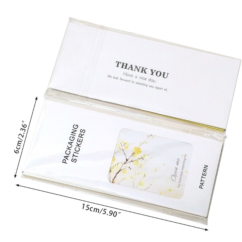 50 Pcs Bedankt Etiketten Creammuffin Sticker Waterdichte Verpakking Sticker Voor Afdichting Cookie Bag, Verjaardagen Cadeaupapier