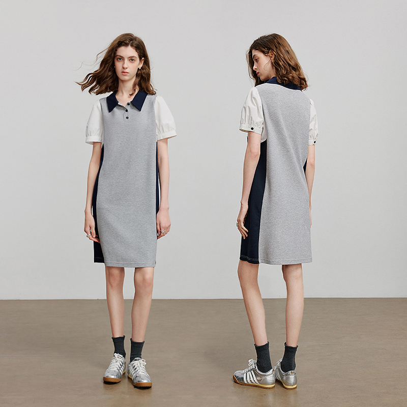 TOYOUTH Women Dress Summer Short Sleeve Casual Dress 8529097