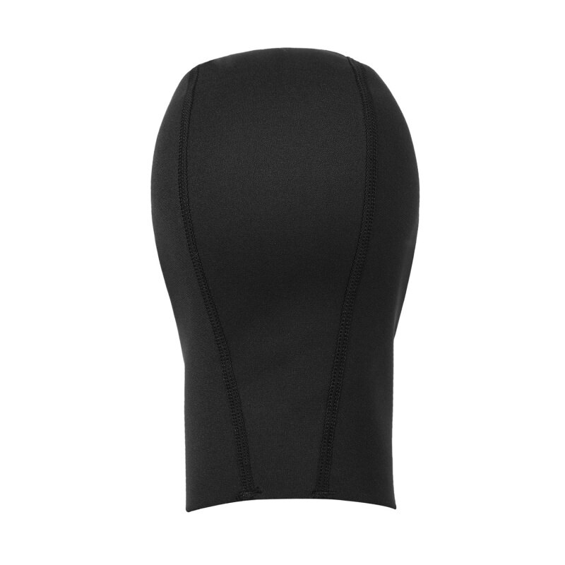 Gorro de buceo de 1mm, protección en neopreno, gorro de natación para el pelo con hombro, sombrero de equipo de esnórquel, cubierta para el cuello, traje de baño cálido