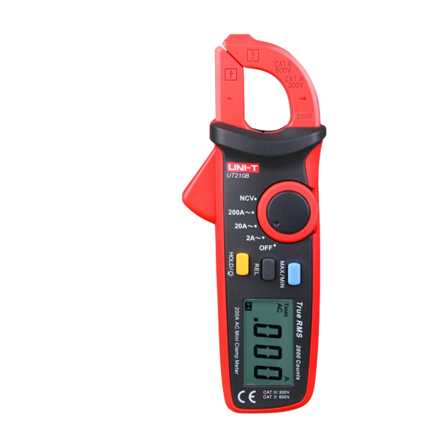 UNI-T UT210A/UT210B/UT210C/UT210D/UT210E Mini Digital Clamp Meters AC/DC Current Voltage True RMS Auto Range VFC Capacitance: UT210B