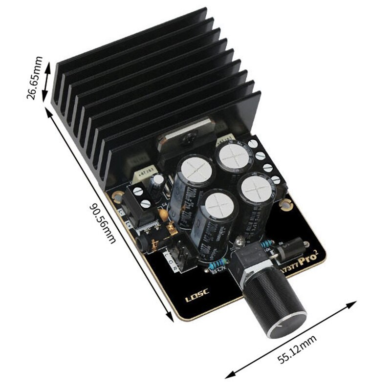 TDA7377 Digitale Versterker Audio Board 2X30W Stereo Klasse Ab Amplificator Met Versterker Board LM3886 Stereo 2.0