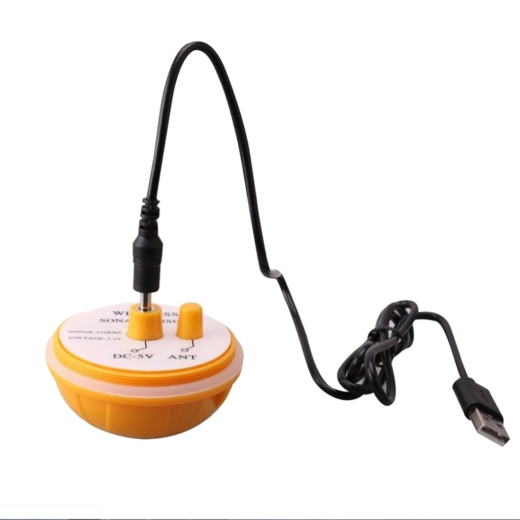 Fish Finders Fishing Tools Echo Sounder Fishing Freshwater Fish Finder Electric Boat Fishing Depth Wireless Locator Tracke-r