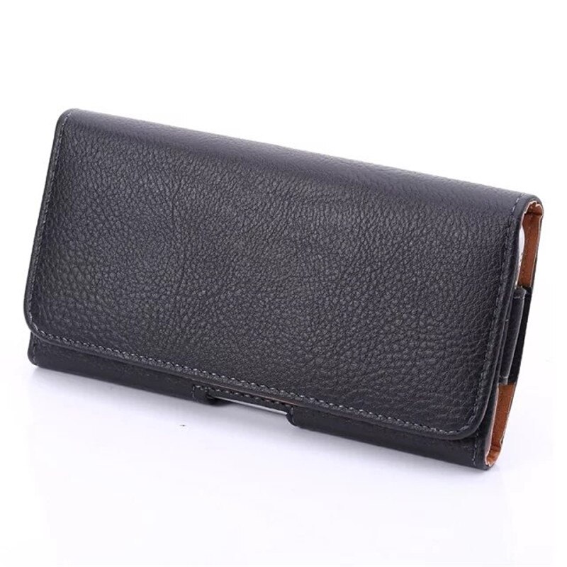 Telefoon Pouch Voor Motorola Moto G9 Spelen G7 Power Een Action Universele Riem Clip Holster Leather Cover Voor Moto G9 telefoon Tas: for Moto G7 Power / Litchi Cross Bag