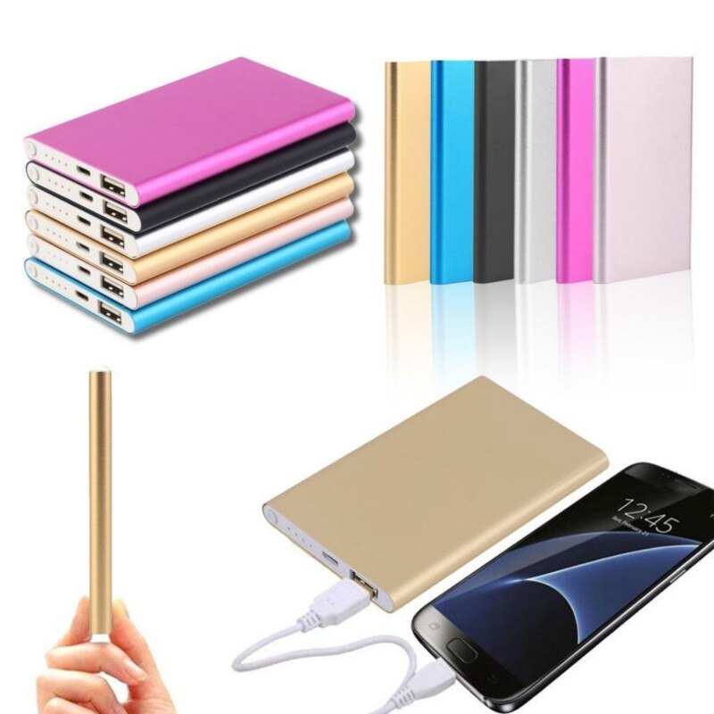 Cargador portátil ultrafino de la energía móvil 30000mAh USB batería móvil Smartphone cargador de energía móvil externo