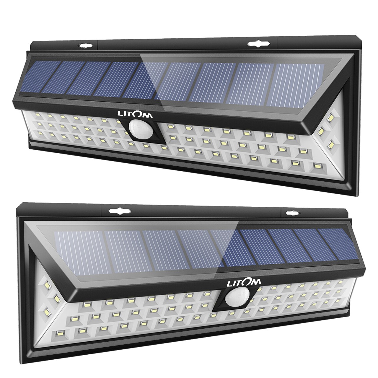LITOM 54 LED Solar Light Outdoor Solar Motion Sensor Lights IP65 Waterproof Security Light For Garden Garage Yard Lamp Decoratio: Default Title
