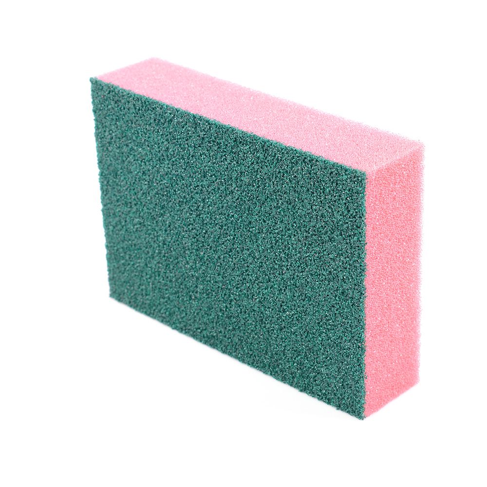 Nanómetro de carborundo de , esponja de arena de diamante, cepillo de limpieza de descalado, herramienta de cocina, limpiador de eliminación de óxido: Green