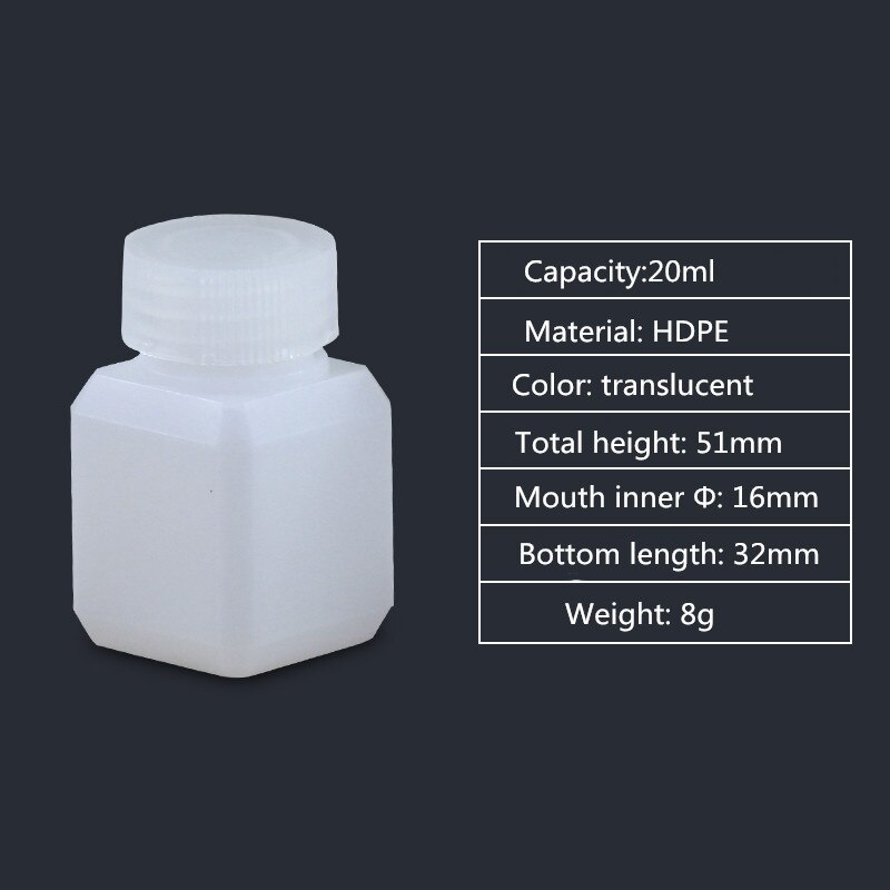 Empty HDPE bottle narrow mouth solid plastic container for liquid,lotion,cosmetic packaging bottle food grade