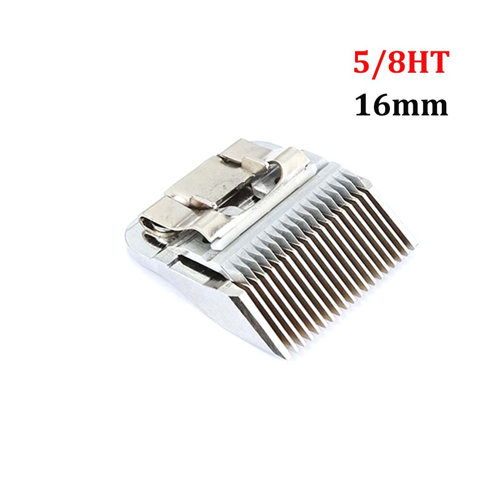 Tondeuse pour animaux de compagnie professionnelle A5 lame 10 #40 #15 3F 4F 5F 7F 30 #15 # convient à la plupart des tondeuses Andis et Oster remplacement de toilettage pour animaux de compagnie: 58HT-16mm