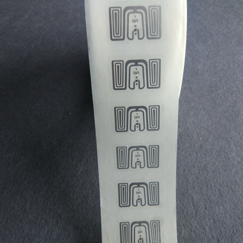 RFID F43 M4 sticker UHF 915M 6C Adhesive Inlay Passive RF Cards Chip Point Tag