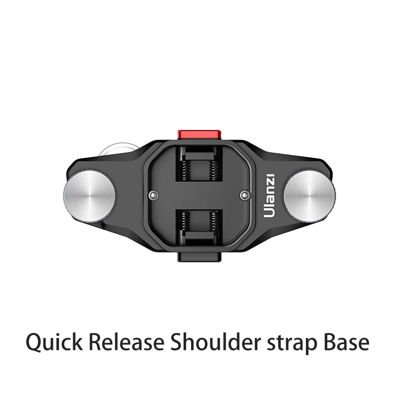 ULANZI Claw Camera Quick Release Mount Slide Lock QR System 1/4 Adapter Compatible for Manfrotto IFOOTAGE Tripod Monopod DSLR: Gray