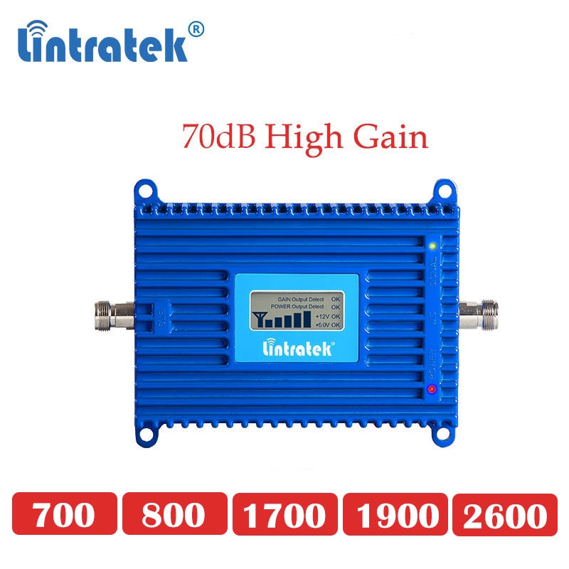 2600mhz 4g lte cellular booster lte 800 700 B12 B13 1700 1900 LTE 2600 4g handy repeater signal gsm 3g 4g umts verstärker dd