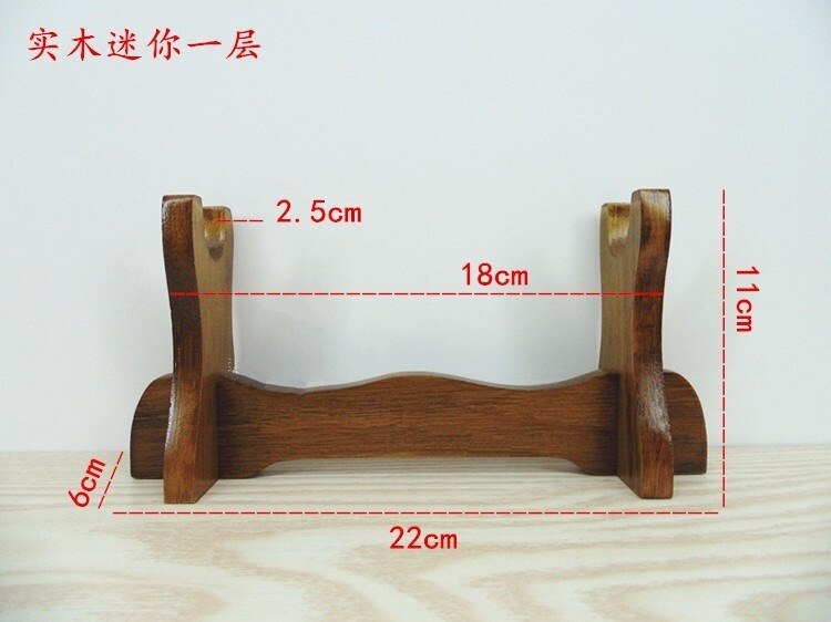 Nice Sword's Stand Wood Framework For Chinese Kung Fu Wushu Tai Chi Jian Sword Japanese Katana Saber Tachi Wakizashi Tanto: Type F