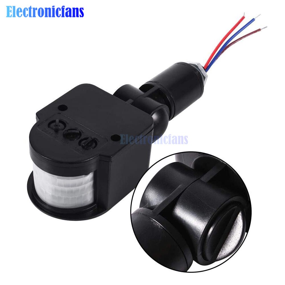 Rilevatore Presenza Luce Sensore Di Movimento PIR Da Incasso 360° Con Rilevatore Luce - Interruttore Automatico Bianco Interruttore Automatico Luce Esterno - Foto 2