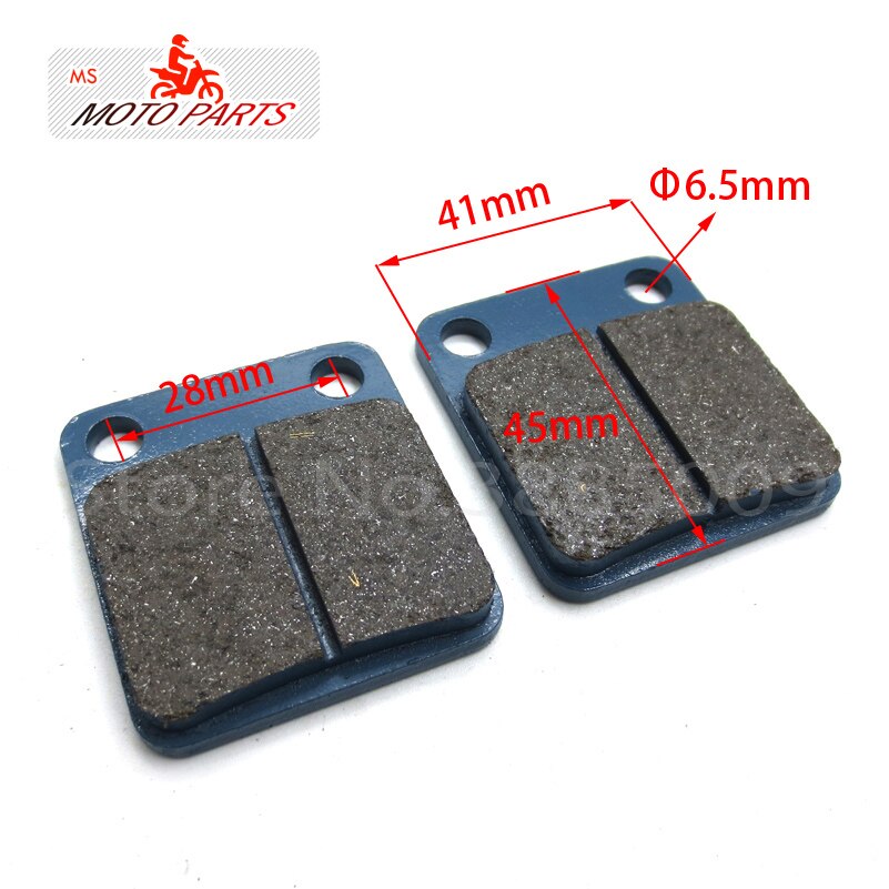 Motorcycle BRAKE PADS 49cc - 250cc ATV Quad Go Kart most chinese Dirt Pit Bike scooter Hydraulic brake PADS: Ivory