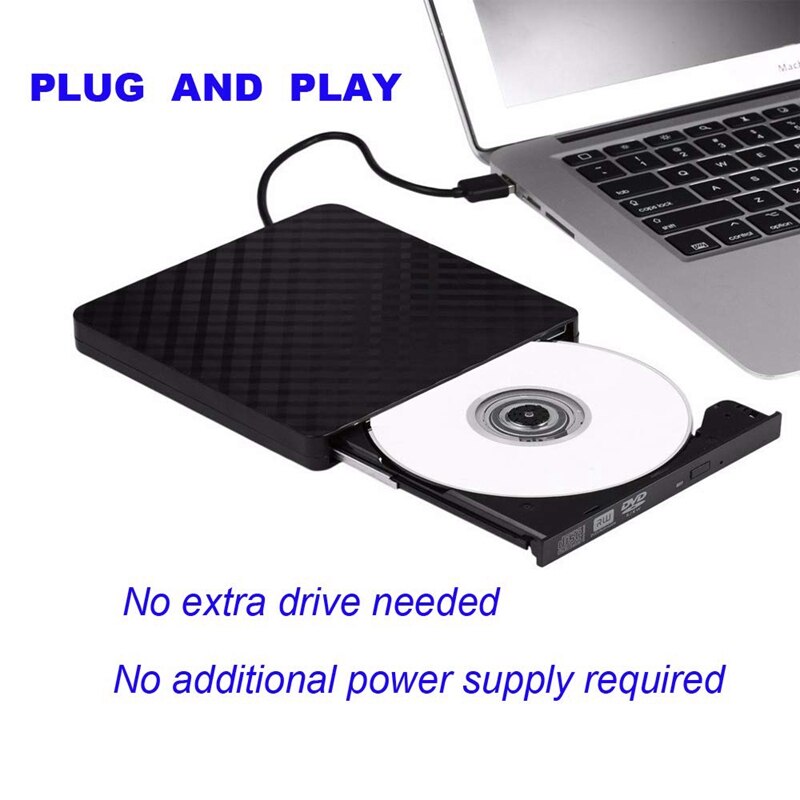 Extern usb bluray-enhet bluray bd cd dvd-spelare 3d usb 3.0 typ-c-brännare för bärbar dator stationär mac os windows  xp 7 8 10