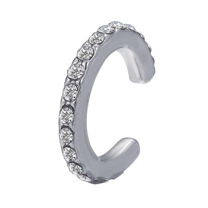 17KM Minimalistischen Gold Metall Geometrische Kreis C bilden Band Ohrringe Für Frauen modisch Hochzeit Runde Ohrringe Schmuck: CS5216502
