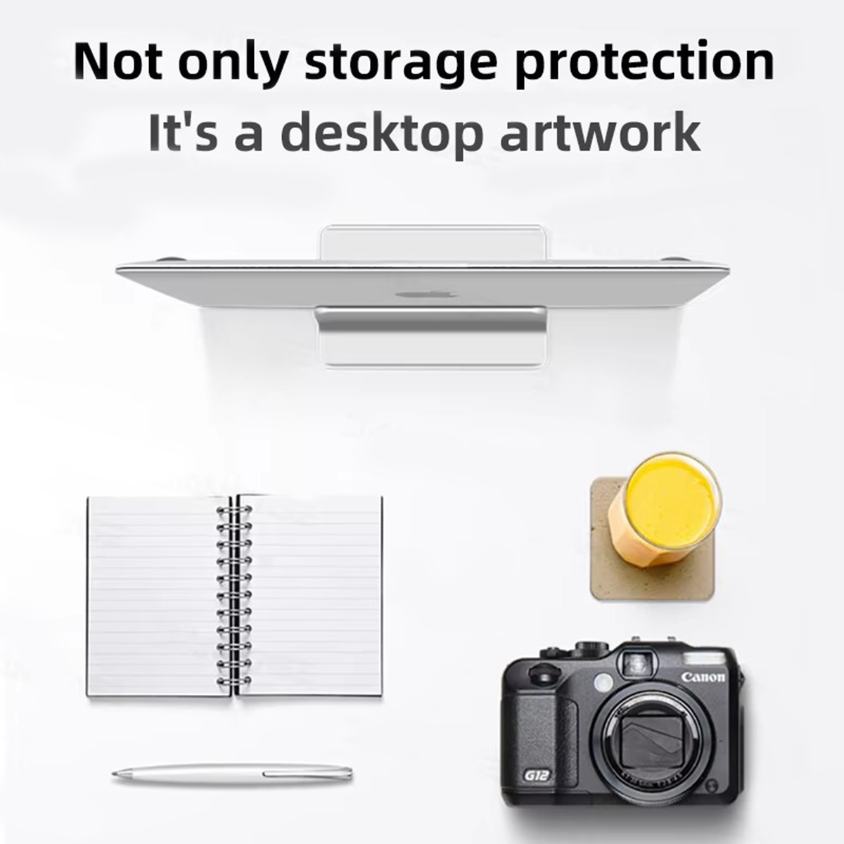 Aluminium verstelbare laptopstandaard voor bureau-organizer Notebookhouder voor Chromebook Macbook Pro Air Laptopaccessoires