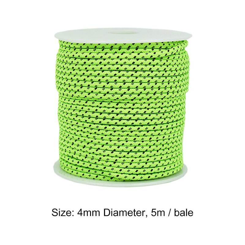 MITSY Paracord 4 Mm 100 Meter Dunkel Senf 100% Nylon Schnur