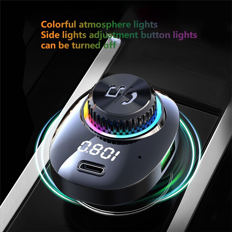 bluetooth coche manos libres coche transmisor bluetooth coche manos libres bluetooth telefono coche Receptor Adaptador de Audio para coche, accesorios Aux Bluetooth para música, reproductor Mp3, Cargador Usb