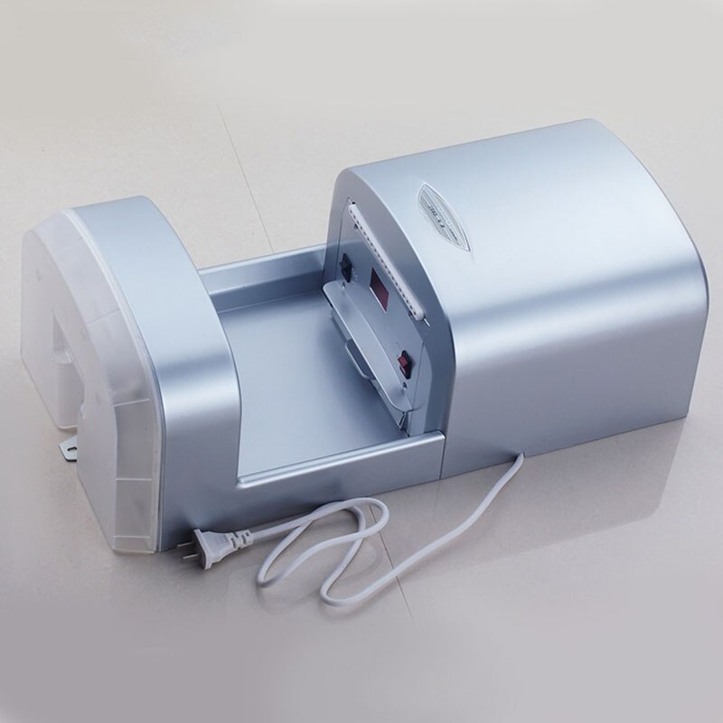 1200W Automatic Induction Hand Dryer Wall-mounted High-speed Blowing Mobile Phone Bathroom Dryer with Water Tray Dryer