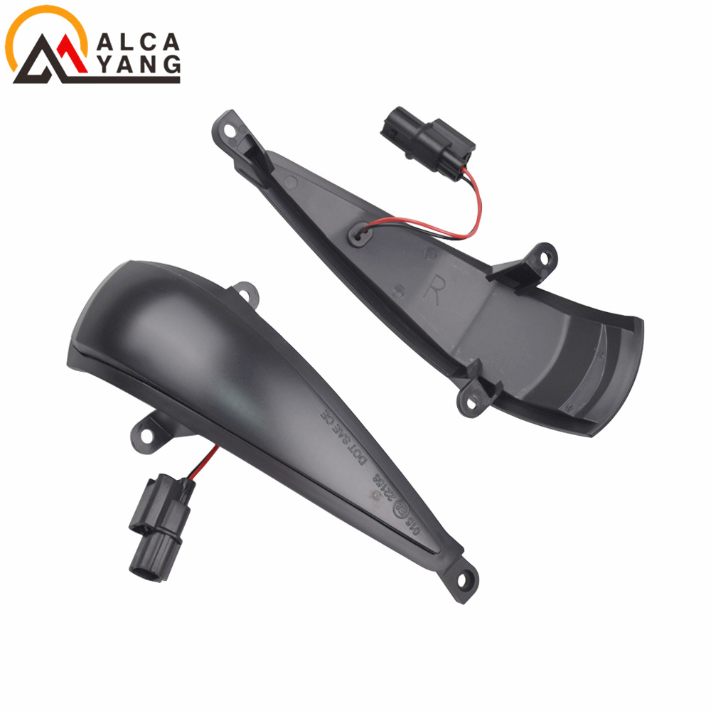2X Dynamiczny kierunkowskaz LED Lusterko boczne do Hondy Civic 8 MK8 Hatchback 3D 5D 2006 2012 FN2 FN FK