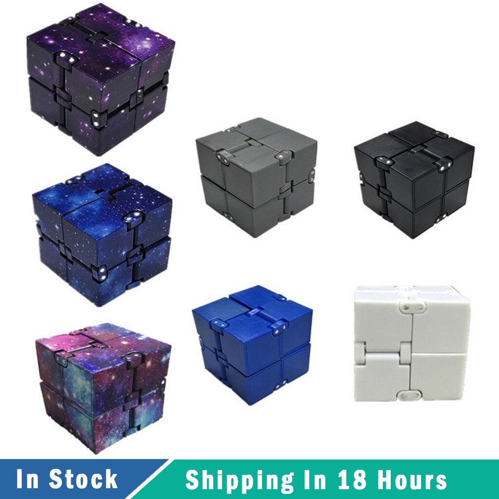 Mini Abs Infinity Cube Voor Stress 3D Puzzel Speelgoed Kinderen Volwassenen Professionele Speed Cube Angst Stress Fidget Speelgoed D14