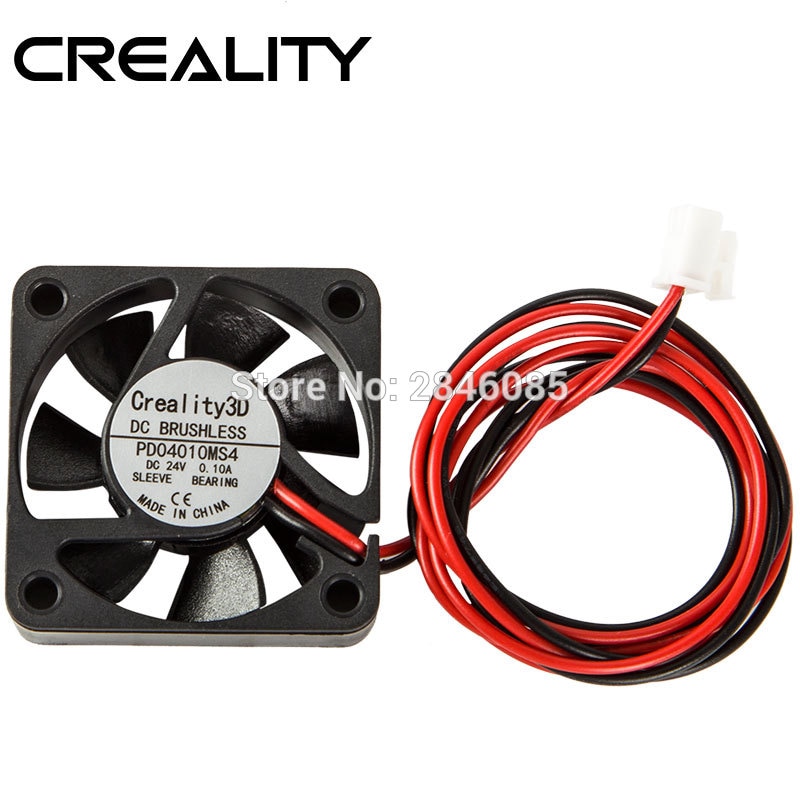 Creality 3d Printers Onderdelen 24V Cooling Fan 40 Mm X 40 Mm X 10 Mm 4010 Olie Lager Voor 3D Printer CR-X