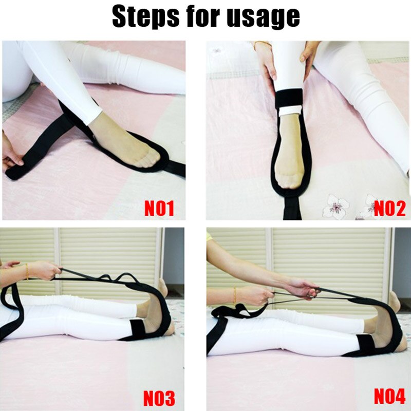 Ankle Joint Stretcher Tendon Repair Ligament Foot Stretching Training Yoga Rope Fitness Rehabilitation Equipment SAL99