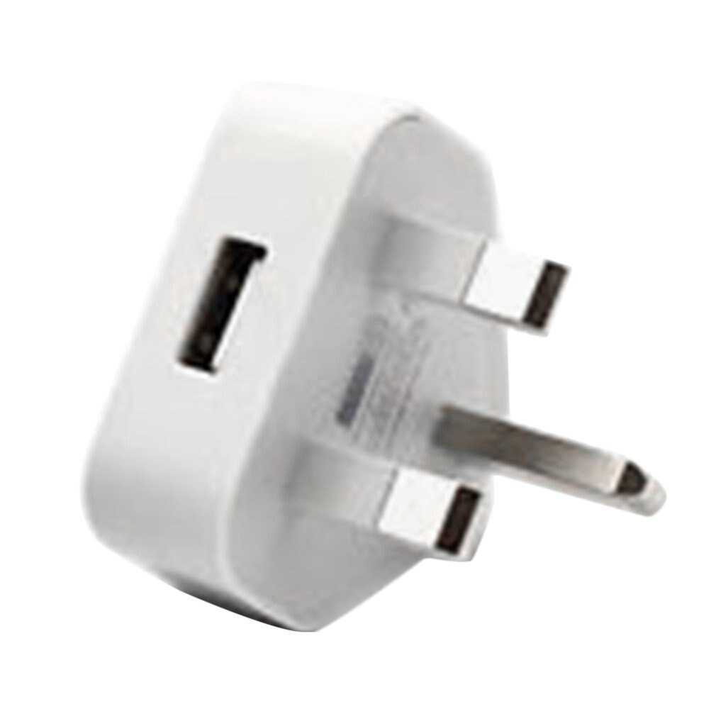 UK Plug 3 Pin USB Plug Adapter Charger Power Plug Wall Socket USB Ports For Phones Tablets Chargeable Devices For Travel Home