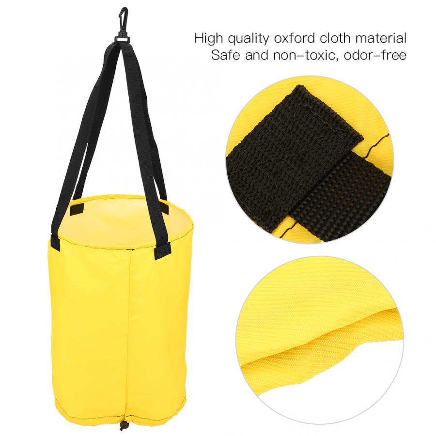 Adjustable Swimming Resistance Training Water Bag Strength Exerciser Drag Parachute Adults Children Floating Oxford Swim Trainer