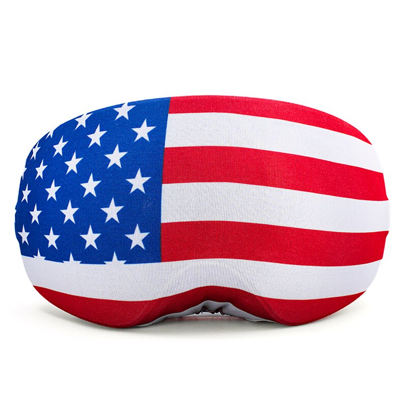 MAXJULI Goggle Cover Microfiber Protective Goggles Protector,Ideal for Snow Ski Goggles Protect Scratch dustproof 3000: C8 US flag