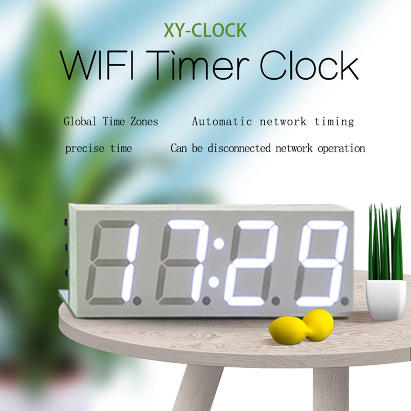Wifi Time Service Clock Module Automatic Clock DIY Digital Electronic Clock Wireless Network Time Service