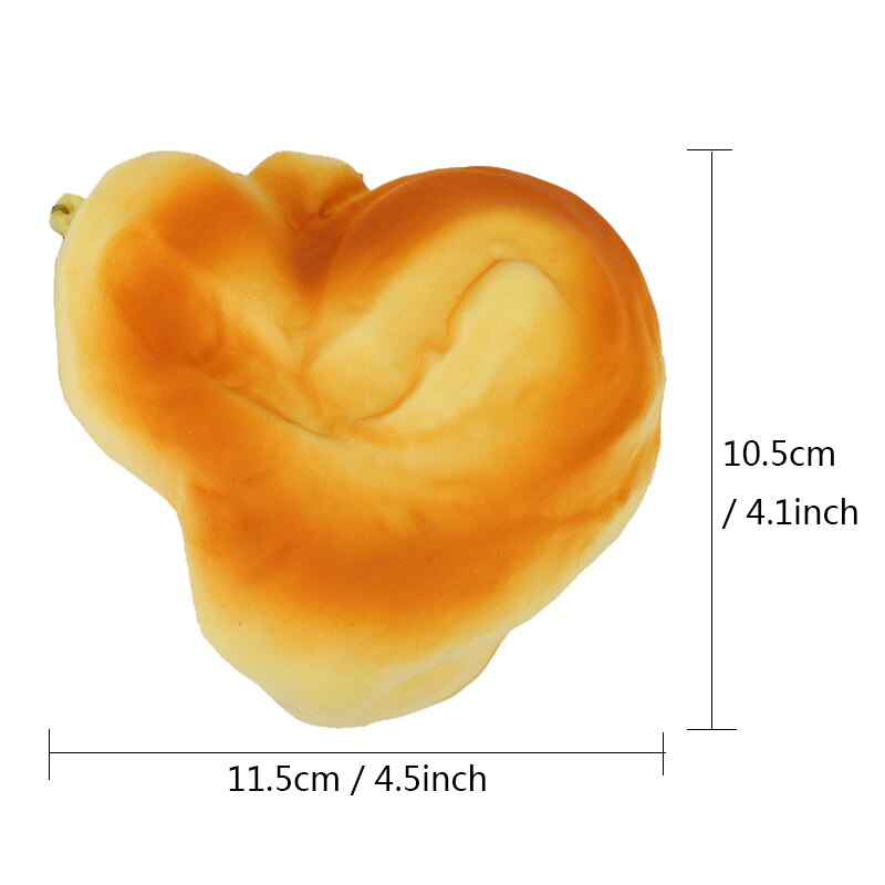 Squishy Brot quetschen Spielzeug Weiche Langsame Aufstieg Krapfen Kuchen Toast Laib Lebensmittel Keychain Anhänger freundlicher Spielzeug Brötchen Stangenbrot
