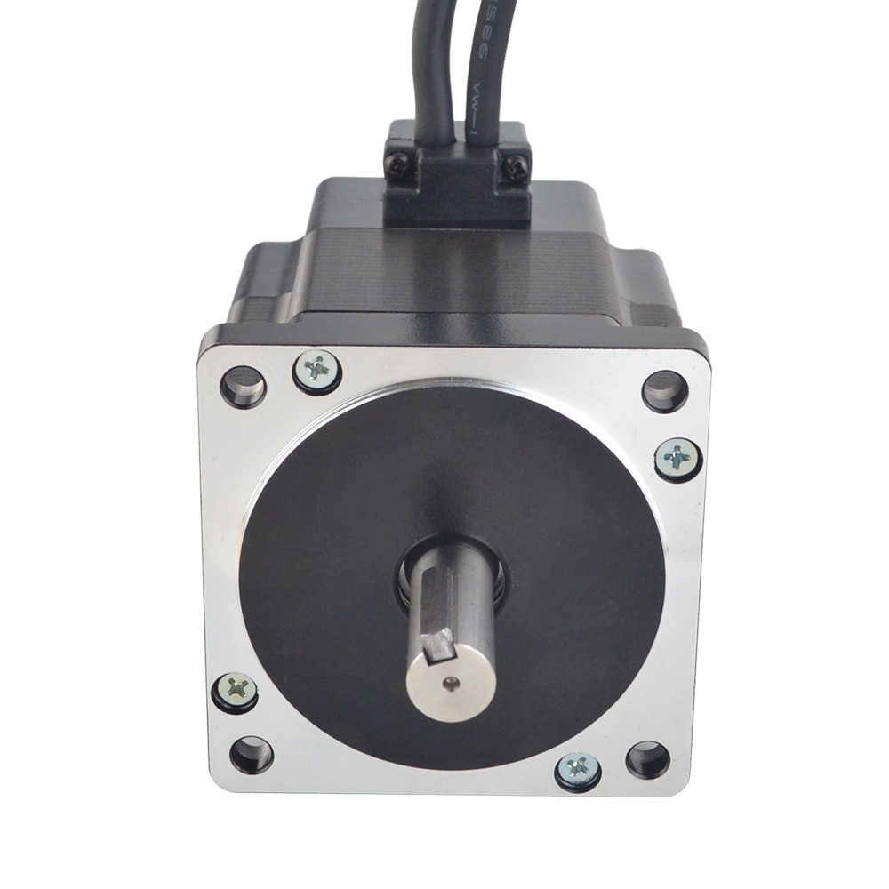 Nema 34 Closed Loop Stepper Motor 4.8Nm Encoder 1000CPR 6A 2 Phase 4-lead 86 CNC Stepping Motor 14mm Shaft