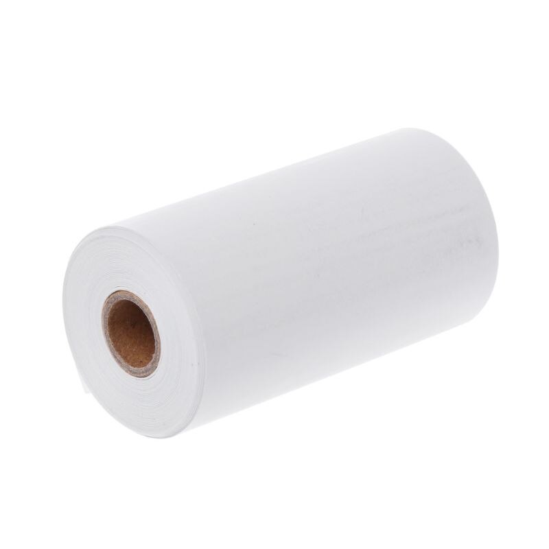 Photo Paper Mini Printable Sticker Roll Thermal Printers Clear Printing Smudge-Proof Portable: Print Blue