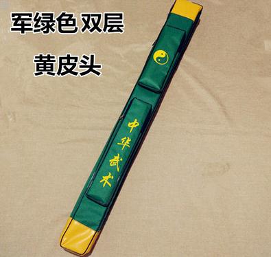 109 cm Oxford double couche couteau tai chi kung fu sac arts martiaux épée sacs deux couches wushu: green 2