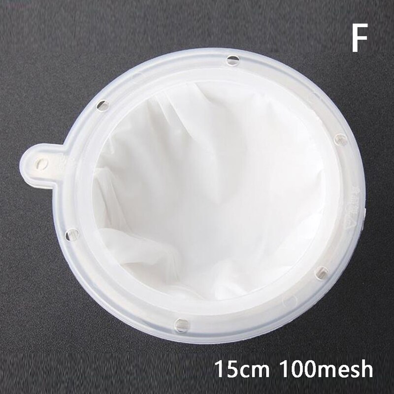 1PC Filter Food Grade Household Filter Screen Oil Wine Boiled Water Filter Disc Mesh Nylon Filter: F