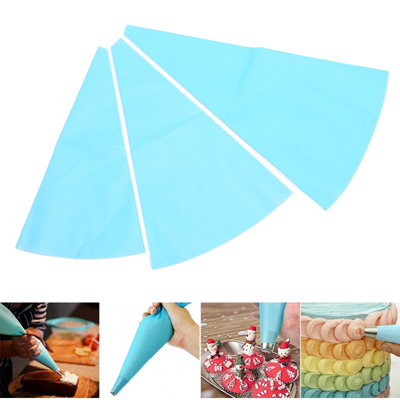 Reusable Silicone TPU Pastry Bag Piping Cake Pastry DIY Cupcake Decorating Pastry Bags Kitchen Cakes Supplies
