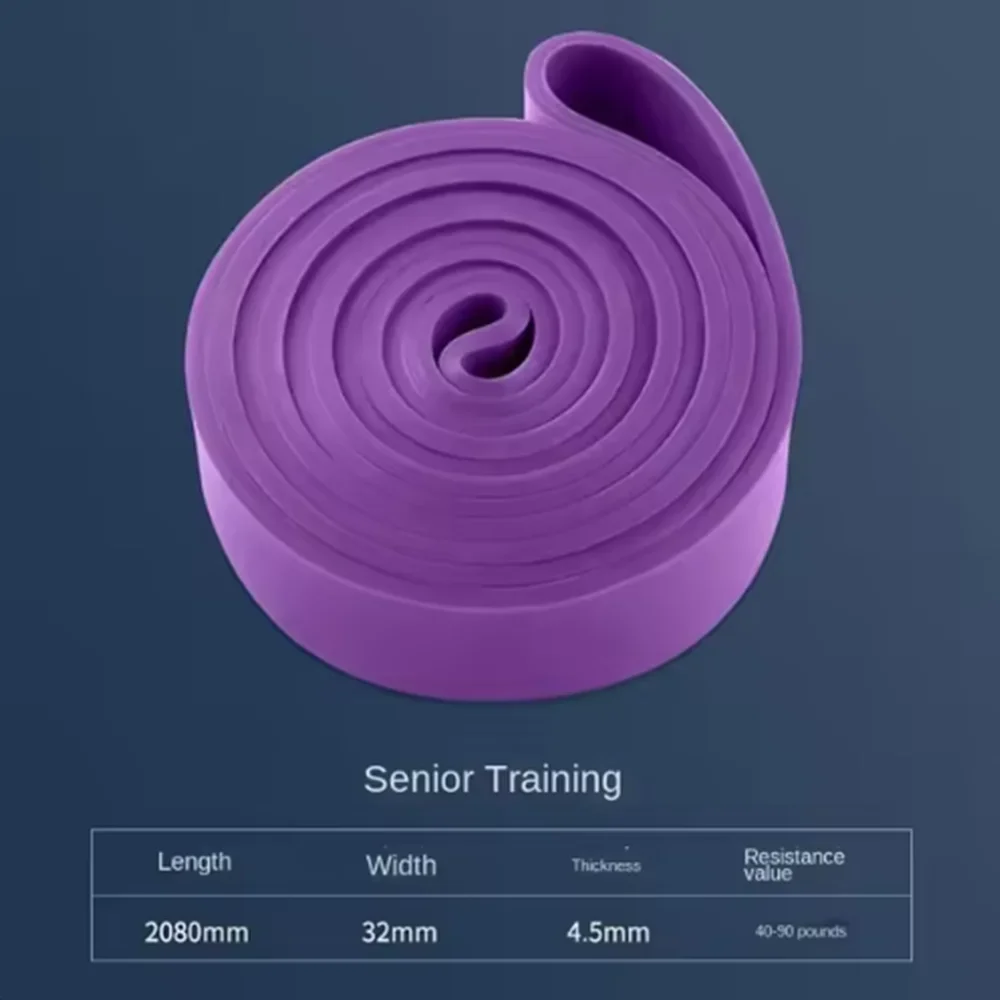 Modstandsbånd sæt ekspander gummibånd til fitness elastik til sport træning motion bodybuilding kvinder fitnessudstyr: Rød