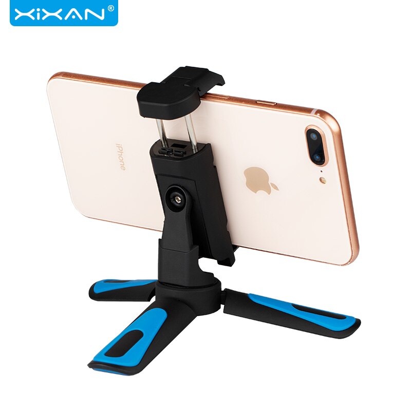 XIXAN TP21 360 Drehung Vertikale Schießen 2 in 1 Mini Stativ Telefon Halterung praktisch Schreibtisch stehen