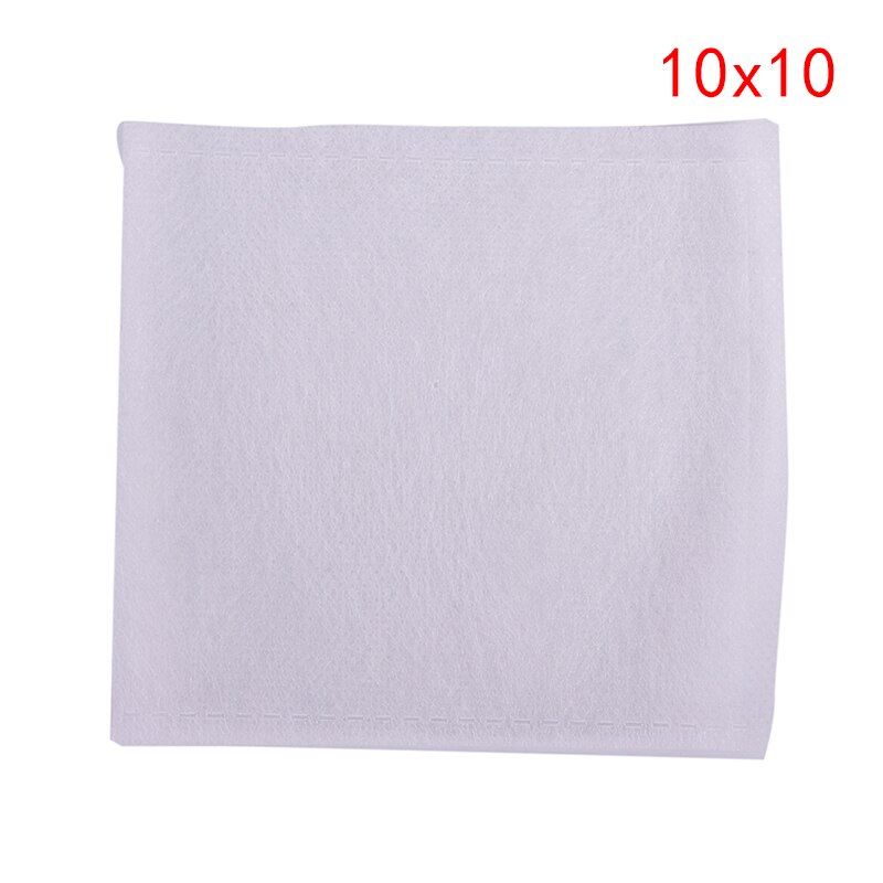 100 Uds. Vivero de plantas biodegradables para bolsas para cultivo de semillas, macetas de tela no tejida, bolsas de plantación ecológicas: 10x10cm