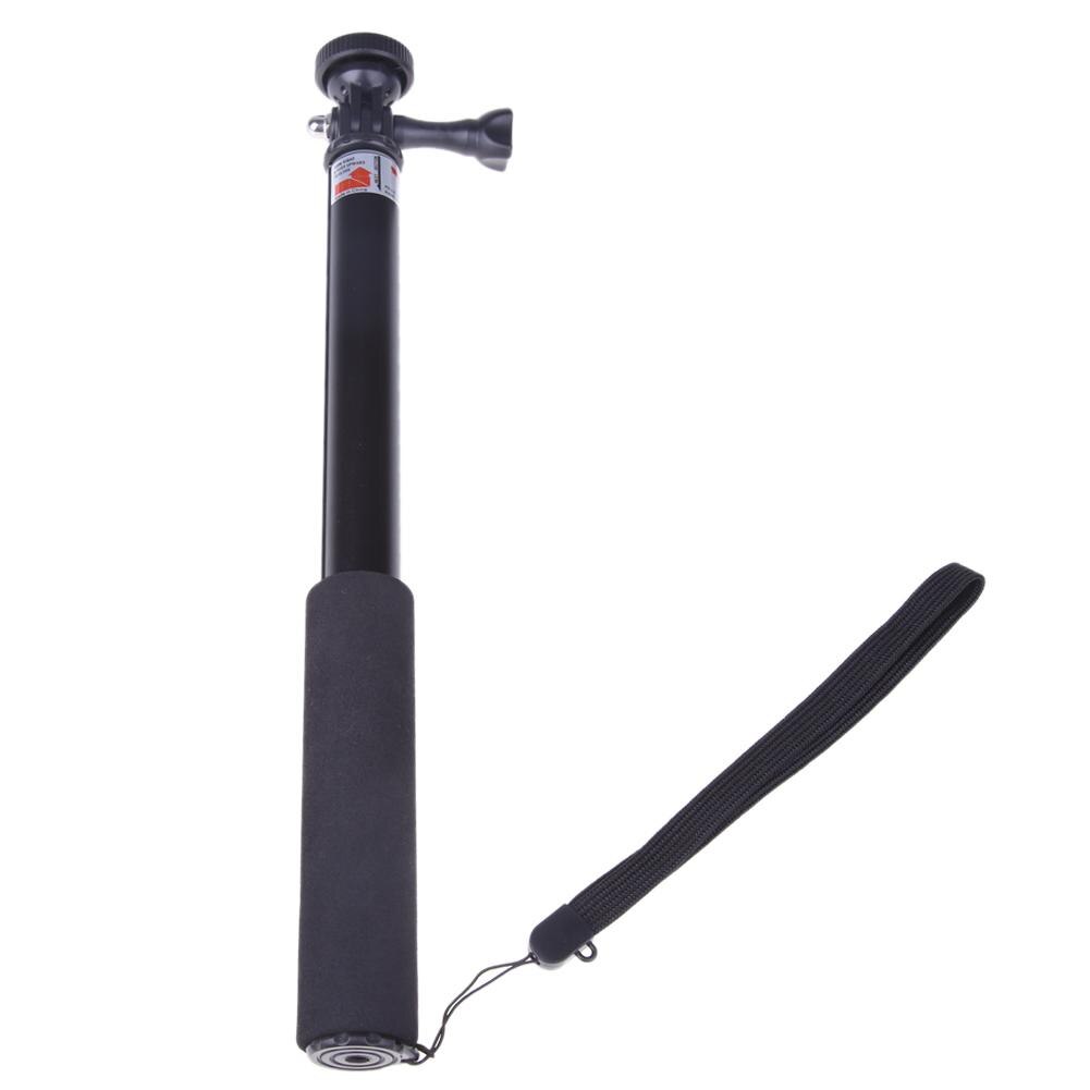 90Cm Schroef Selfie Stok Gopro Hero Action Video Camera Waterdichte Monopod Statief Telescopische Uitschuifbare Pole Statief Mount